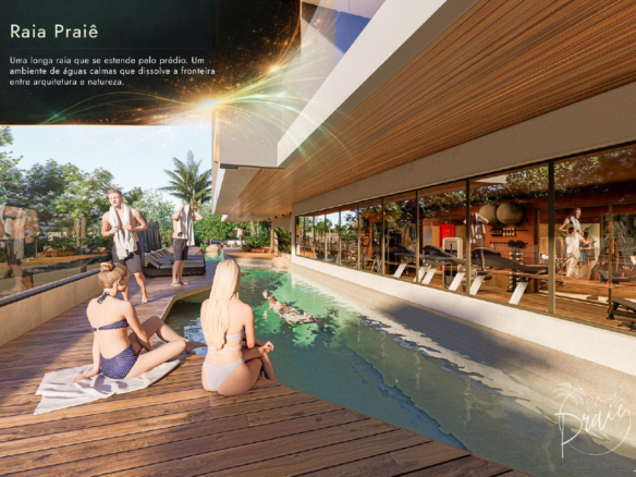 Apartamentos modernos com lazer completo e vista privilegiada a venda | Lançamento | Praia de Massaguaçu