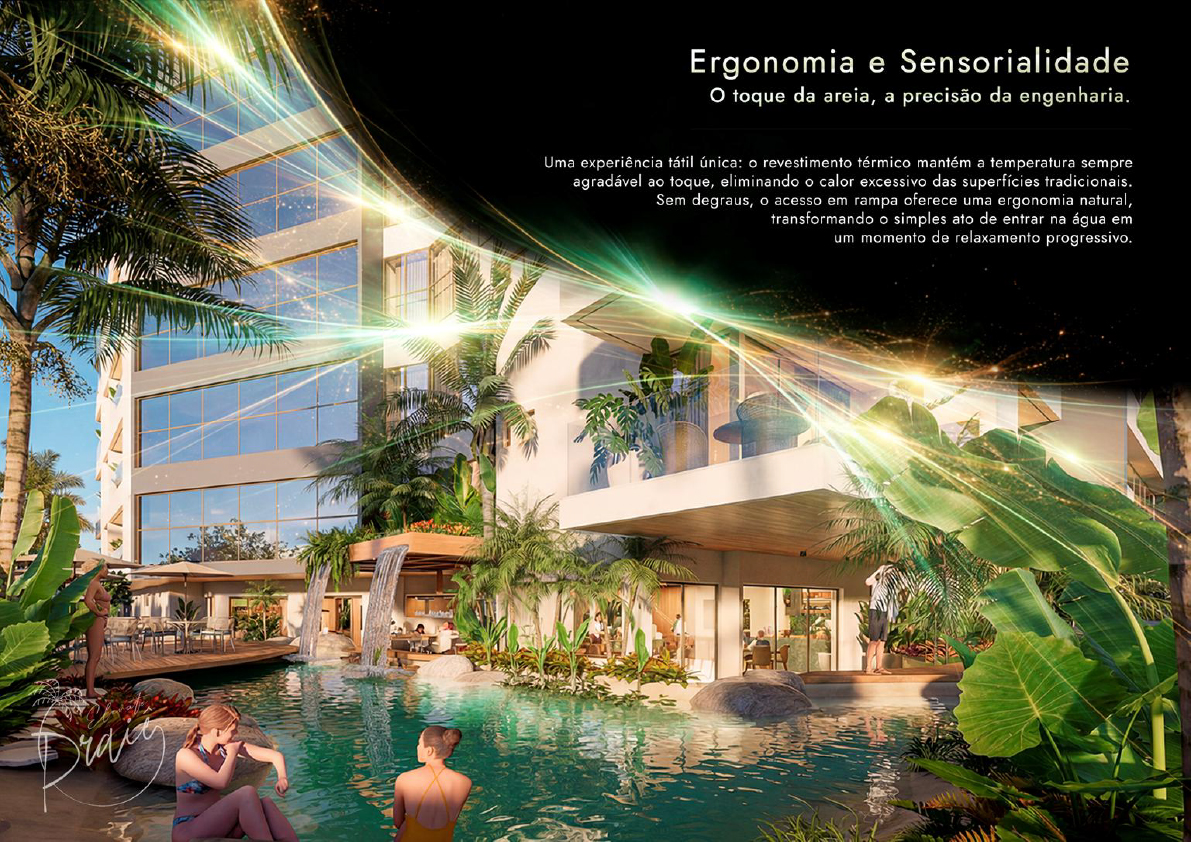 Apartamentos modernos com lazer completo e vista privilegiada a venda | Lançamento | Praia de Massaguaçu