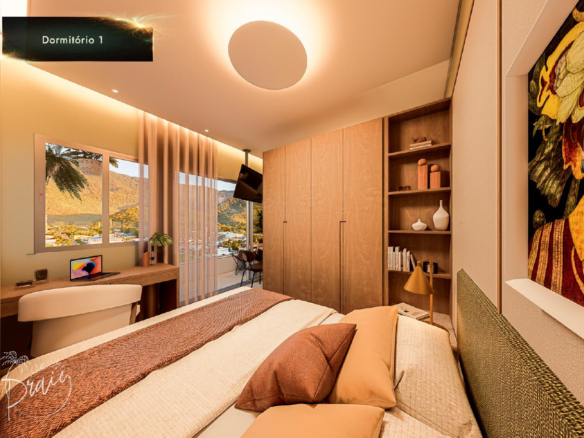 Apartamentos modernos com lazer completo e vista privilegiada a venda | Lançamento | Praia de Massaguaçu