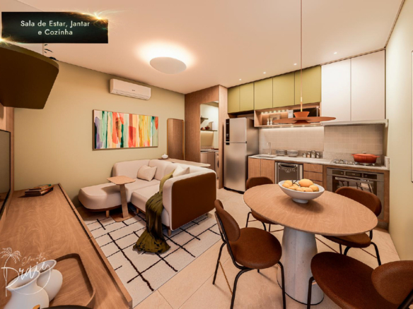 Apartamentos modernos com lazer completo e vista privilegiada a venda | Lançamento | Praia de Massaguaçu