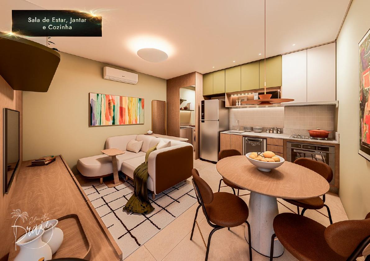 Apartamentos modernos com lazer completo e vista privilegiada a venda | Lançamento | Praia de Massaguaçu