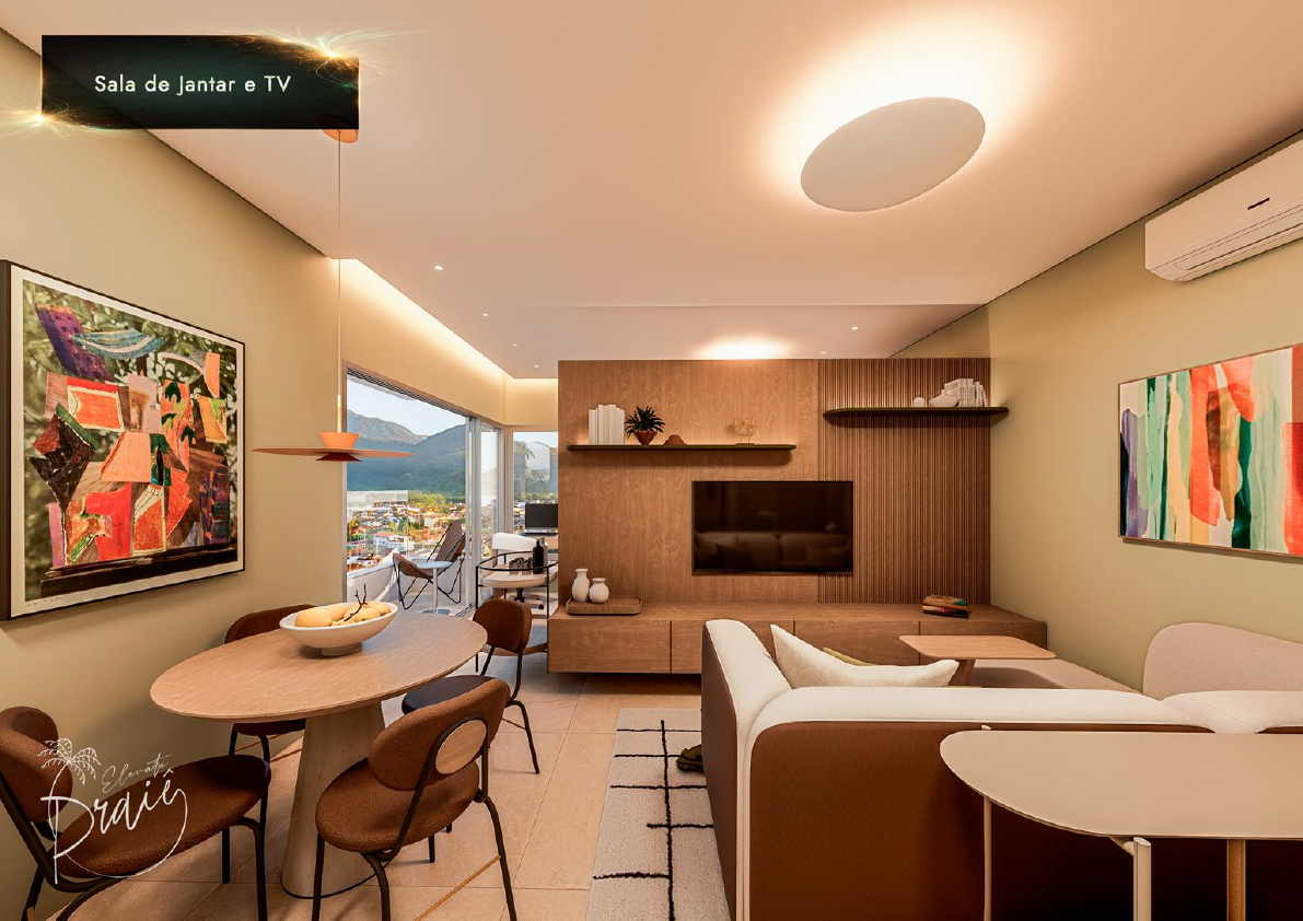 Apartamentos modernos com lazer completo e vista privilegiada a venda | Lançamento | Praia de Massaguaçu