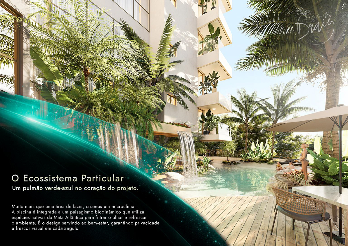 Apartamentos modernos com lazer completo e vista privilegiada a venda | Lançamento | Praia de Massaguaçu
