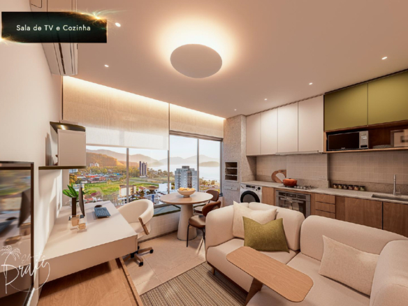 Apartamentos modernos com lazer completo e vista privilegiada a venda | Lançamento | Praia de Massaguaçu