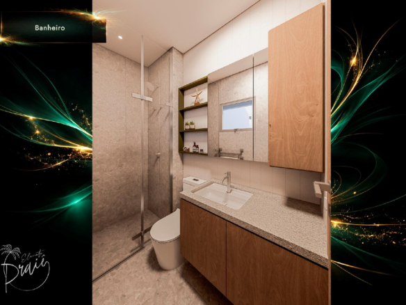Apartamentos modernos com lazer completo e vista privilegiada a venda | Lançamento | Praia de Massaguaçu