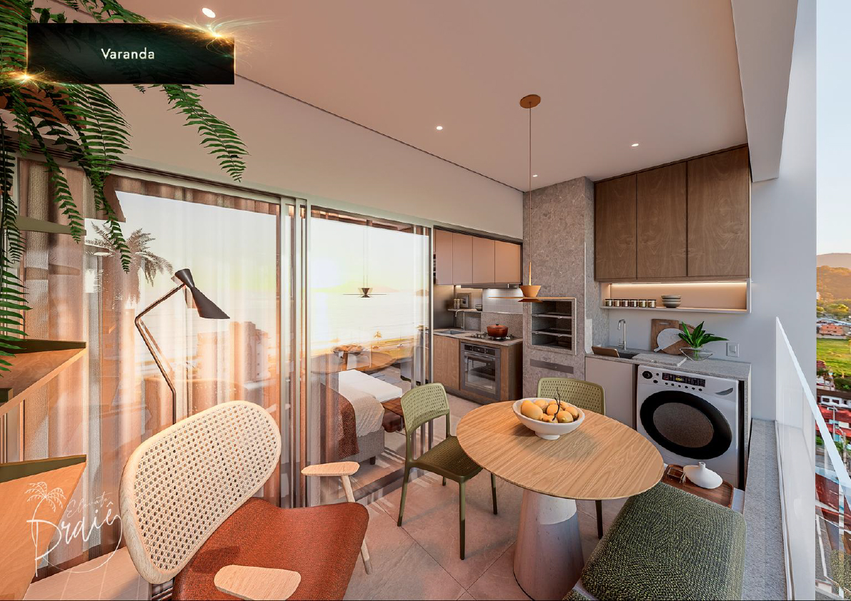 Apartamentos modernos com lazer completo e vista privilegiada a venda | Lançamento | Praia de Massaguaçu