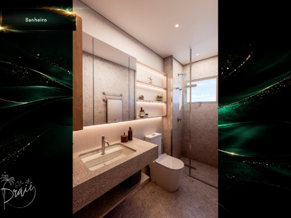 Apartamentos modernos com lazer completo e vista privilegiada a venda | Lançamento | Praia de Massaguaçu