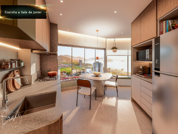 Apartamentos modernos com lazer completo e vista privilegiada a venda | Lançamento | Praia de Massaguaçu