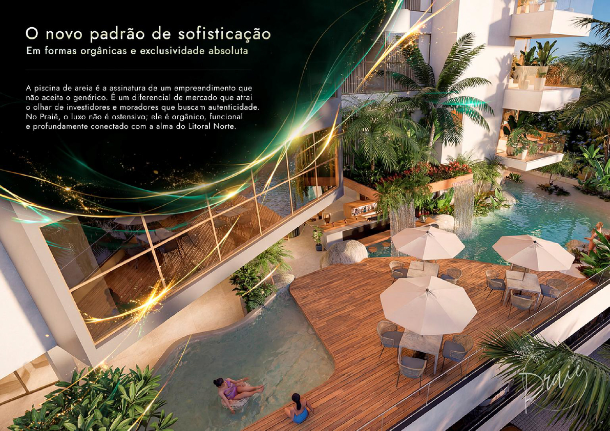 Apartamentos modernos com lazer completo e vista privilegiada a venda | Lançamento | Praia de Massaguaçu