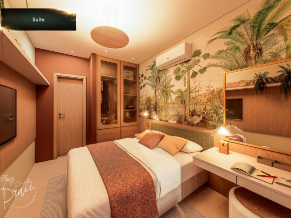 Apartamentos modernos com lazer completo e vista privilegiada a venda | Lançamento | Praia de Massaguaçu