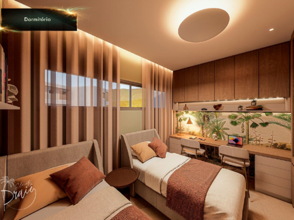 Apartamentos modernos com lazer completo e vista privilegiada a venda | Lançamento | Praia de Massaguaçu