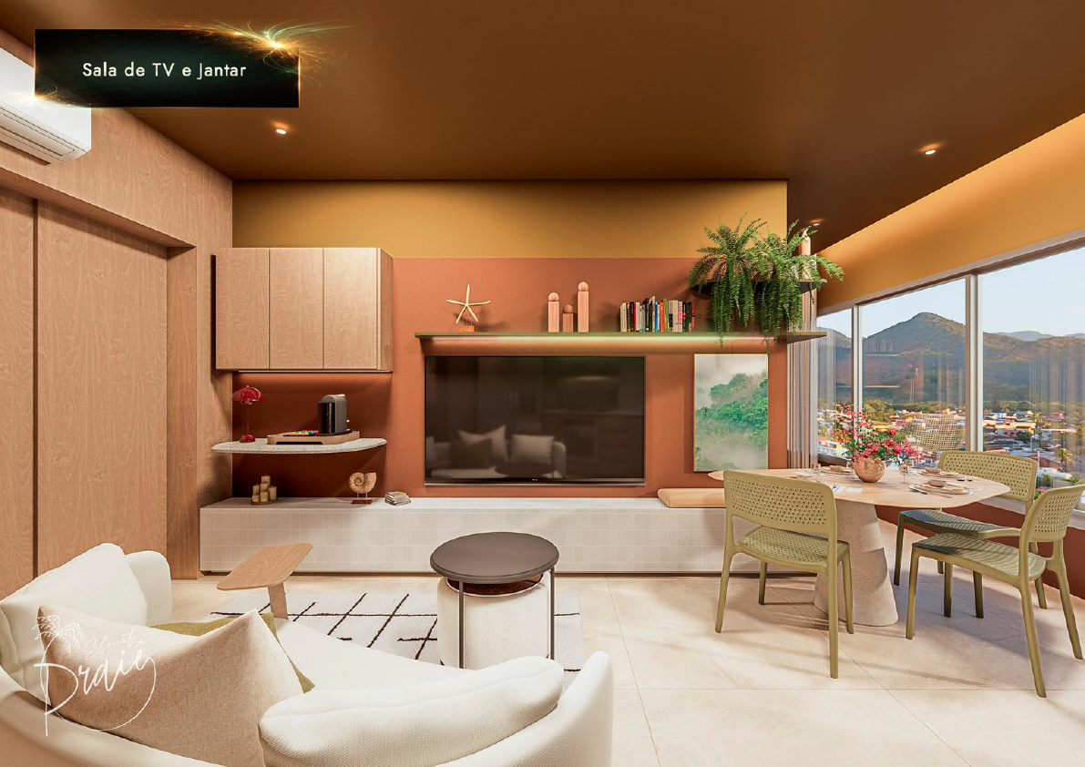 Apartamentos modernos com lazer completo e vista privilegiada a venda | Lançamento | Praia de Massaguaçu