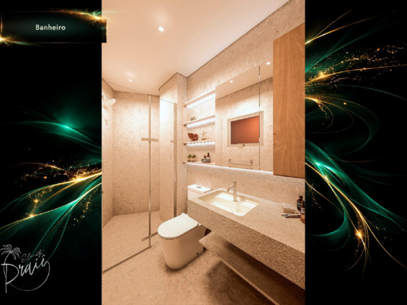 Apartamentos modernos com lazer completo e vista privilegiada a venda | Lançamento | Praia de Massaguaçu