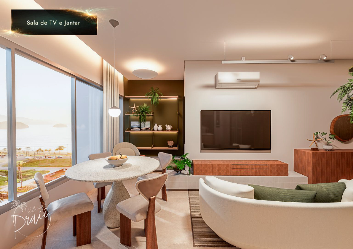 Apartamentos modernos com lazer completo e vista privilegiada a venda | Lançamento | Praia de Massaguaçu