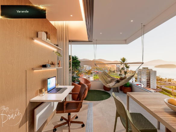 Apartamentos modernos com lazer completo e vista privilegiada a venda | Lançamento | Praia de Massaguaçu