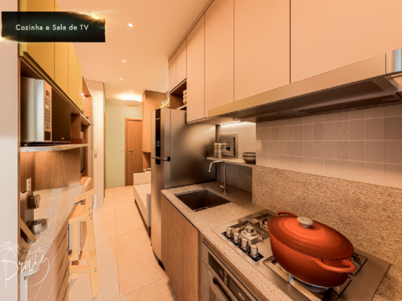 Apartamentos modernos com lazer completo e vista privilegiada a venda | Lançamento | Praia de Massaguaçu