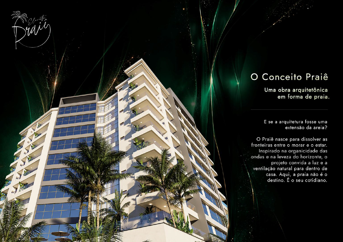 Apartamentos modernos com lazer completo e vista privilegiada a venda | Lançamento | Praia de Massaguaçu