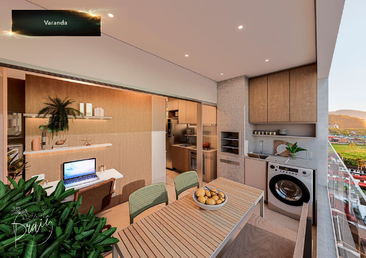 Apartamentos modernos com lazer completo e vista privilegiada a venda | Lançamento | Praia de Massaguaçu