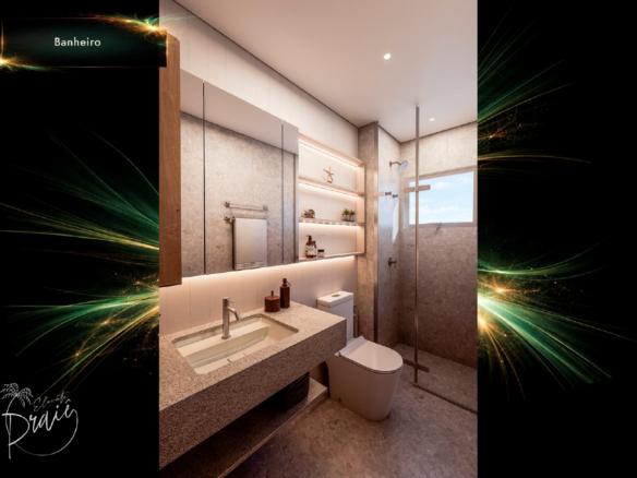 Apartamentos modernos com lazer completo e vista privilegiada a venda | Lançamento | Praia de Massaguaçu