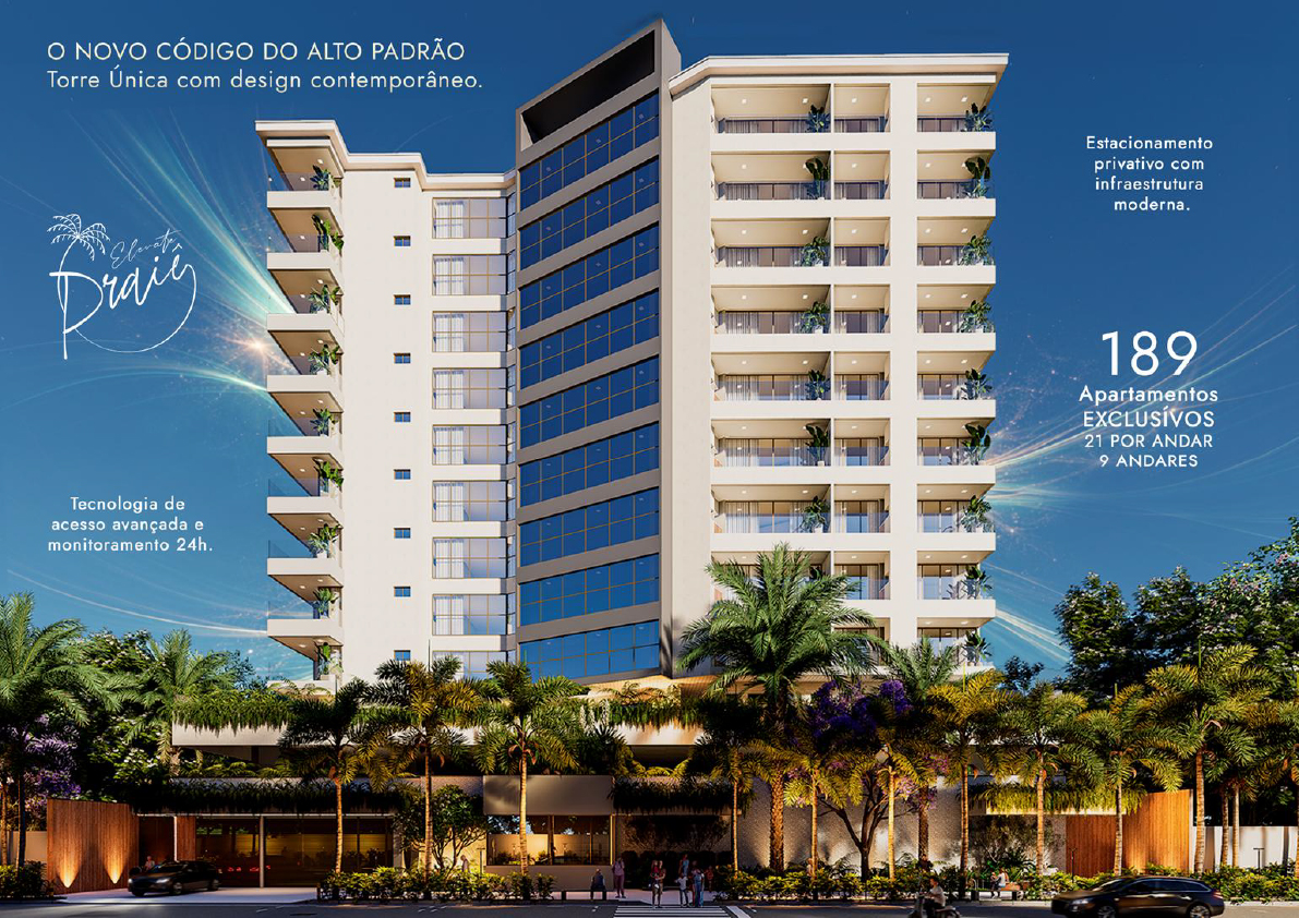 Apartamentos modernos com lazer completo e vista privilegiada a venda | Lançamento | Praia de Massaguaçu