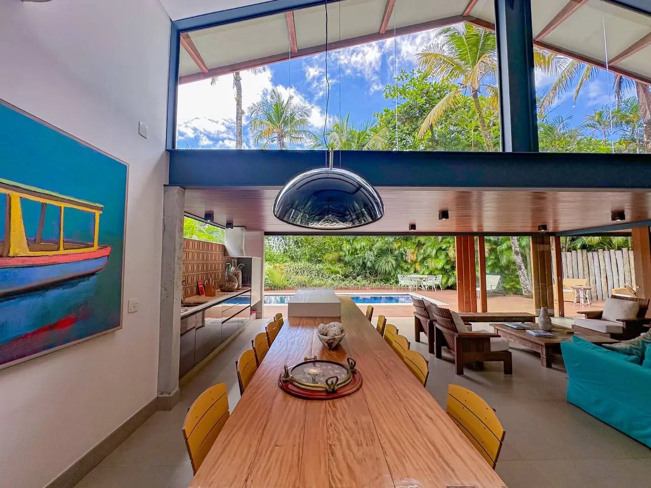 Casa de Condomínio Luxo Pé na Areia a venda | Praia do Pulso | Ubatuba | SP
