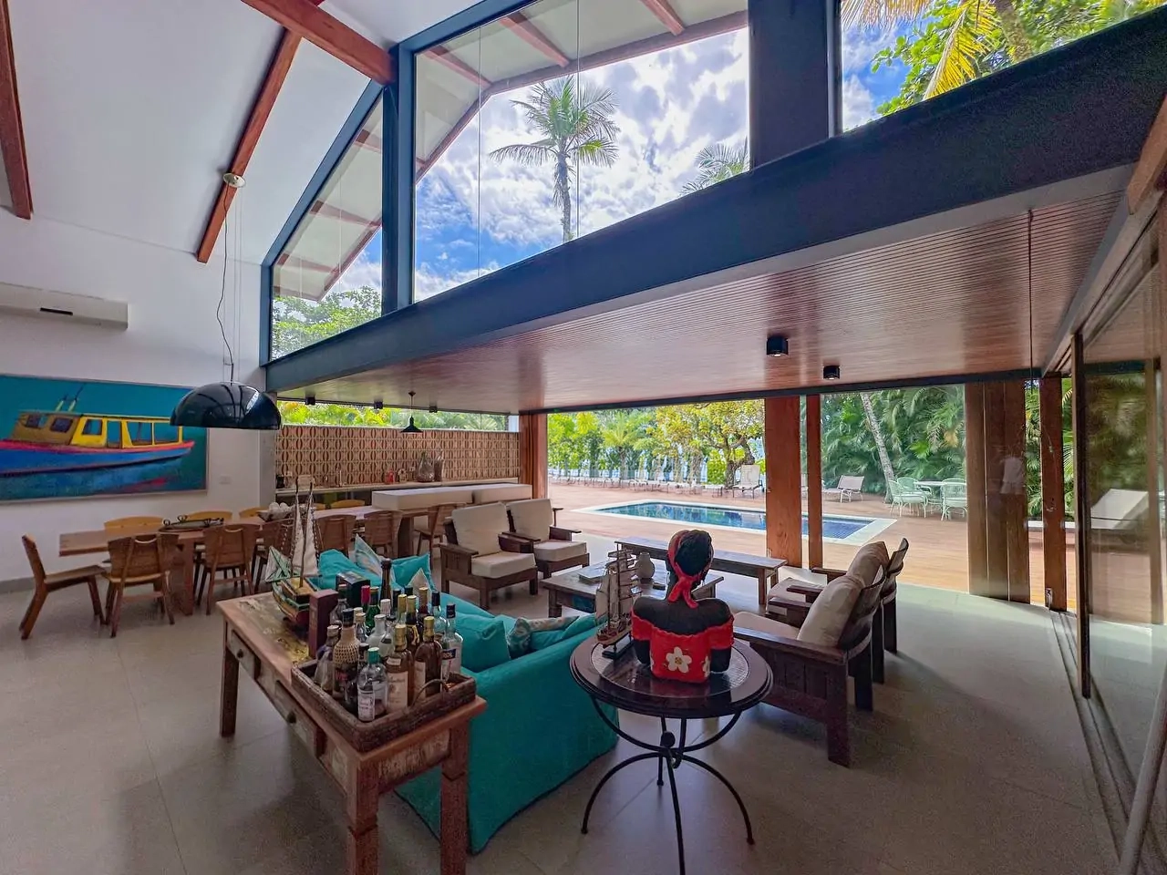 Casa de Condomínio Luxo Pé na Areia a venda | Praia do Pulso | Ubatuba | SP