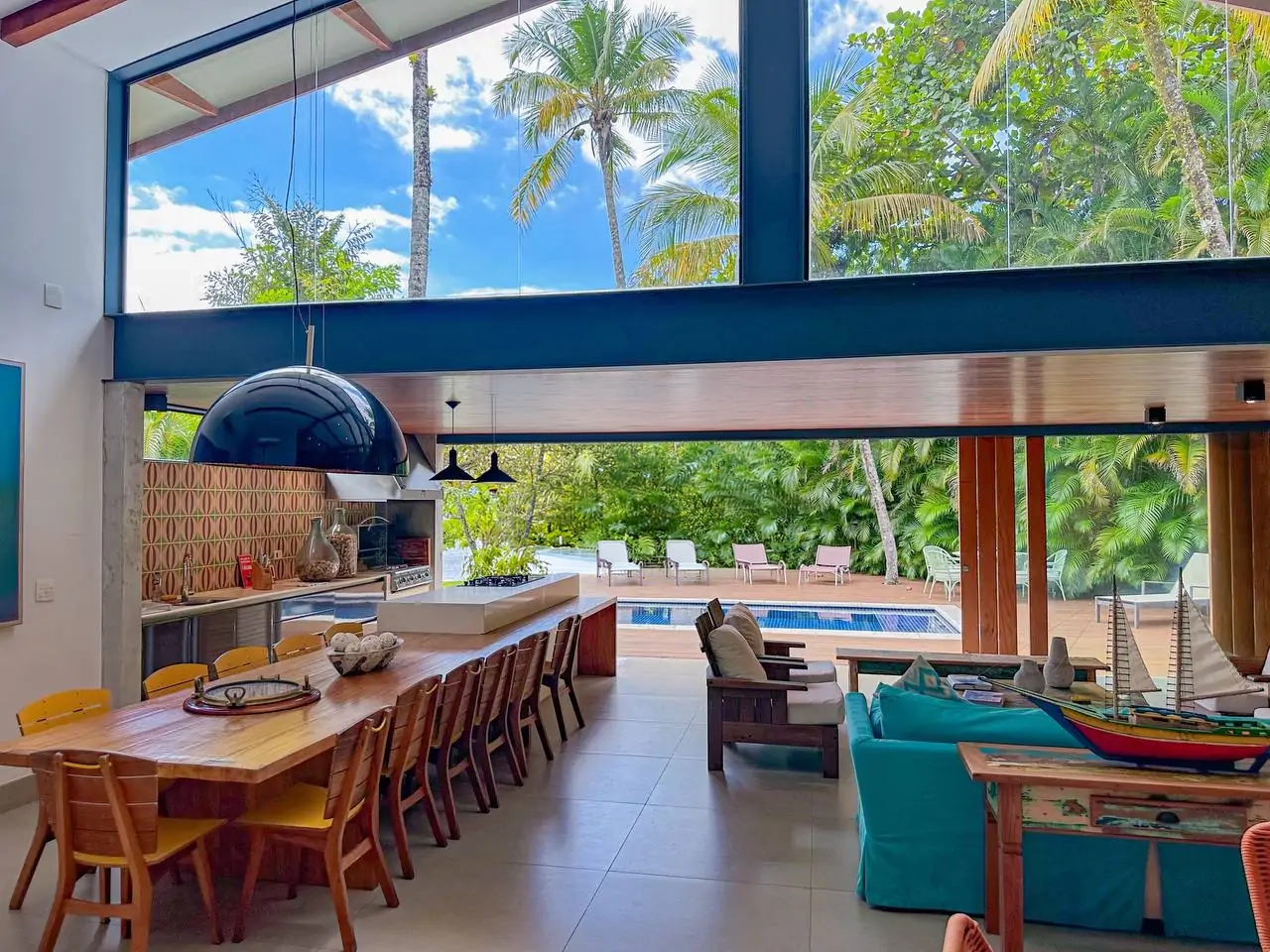 Casa de Condomínio Luxo Pé na Areia a venda | Praia do Pulso | Ubatuba | SP