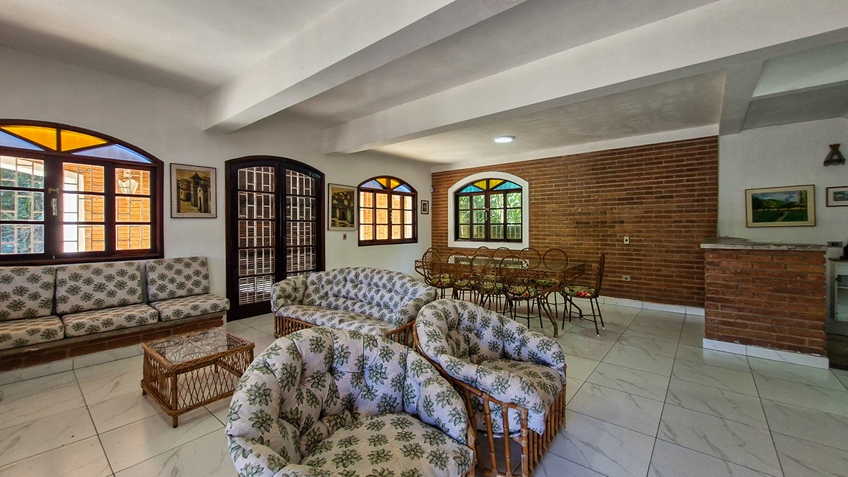 Casa na Praia das Galhetas com 7 quartos, em Tabatinga/Ubatuba com 380m²