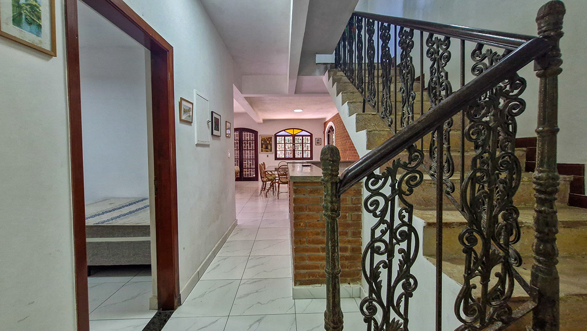 Casa na Praia das Galhetas com 7 quartos, em Tabatinga/Ubatuba com 380m²