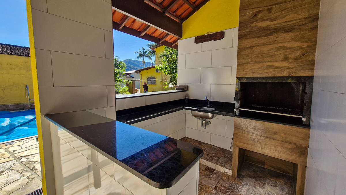 Casa na Praia das Galhetas com 7 quartos, em Tabatinga/Ubatuba com 380m²