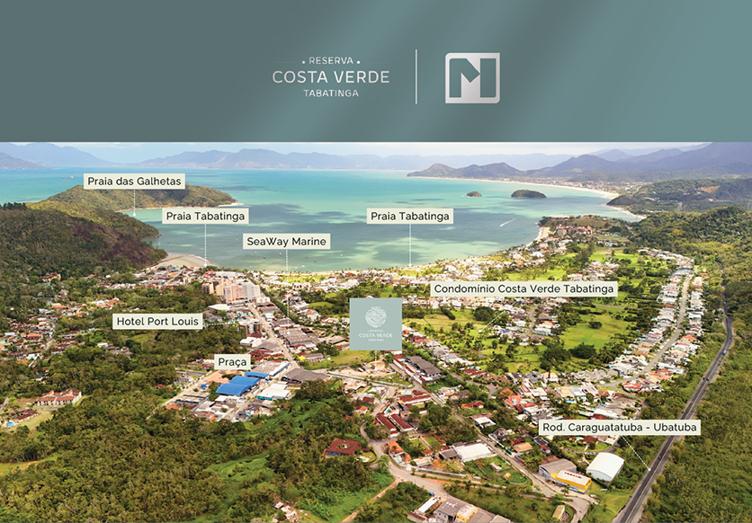 Apartamentos a venda com Vista para o Mar e Rooftop Resort | Praia da Tabatinga