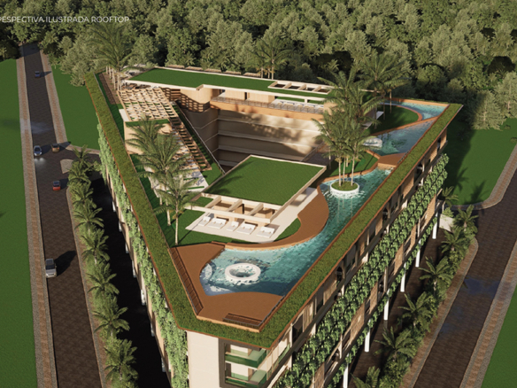 Apartamentos a venda com Vista para o Mar e Rooftop Resort | Praia da Tabatinga
