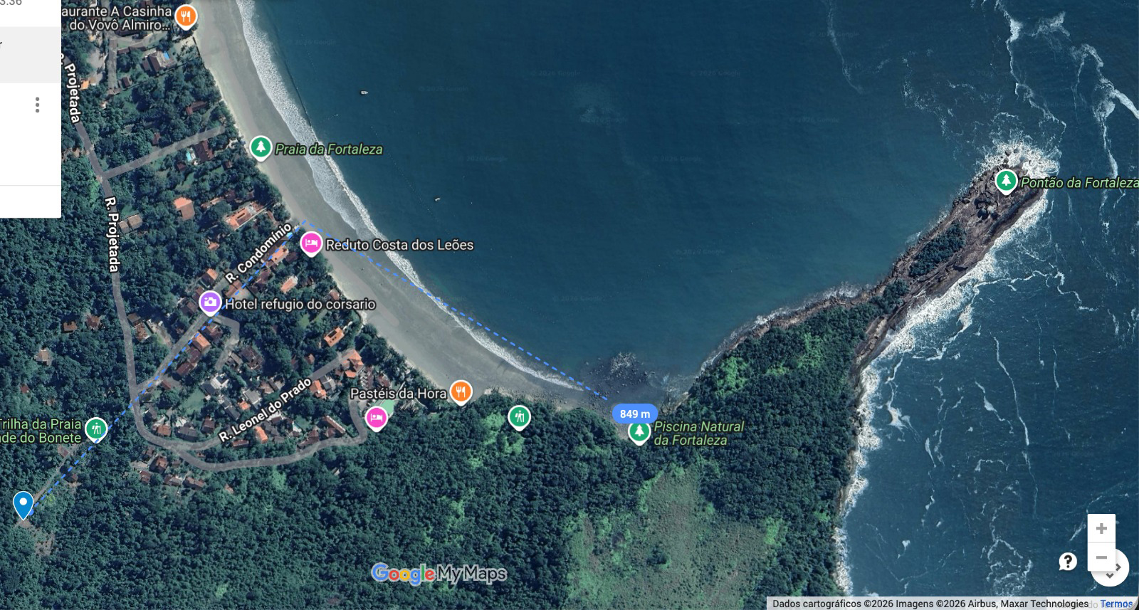 Excelente terreno de 2.096,00 m² com licença ambiental aprovada na Praia da Fortaleza | Ubatuba