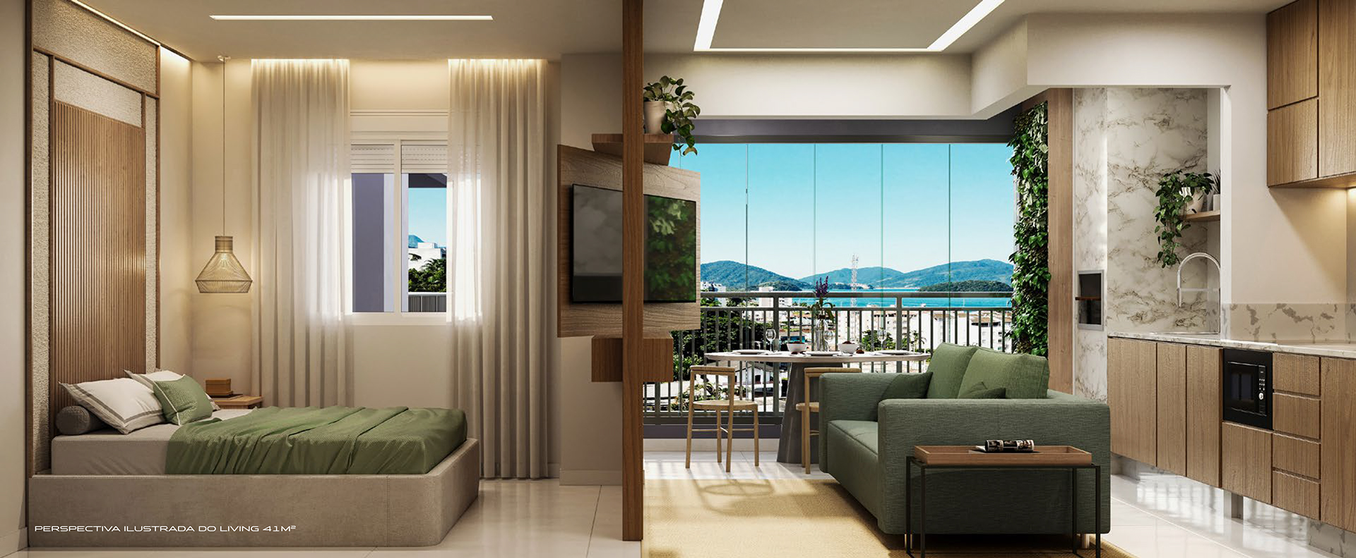 Apartamento novo a venda | 55 metros | Massaguaçu