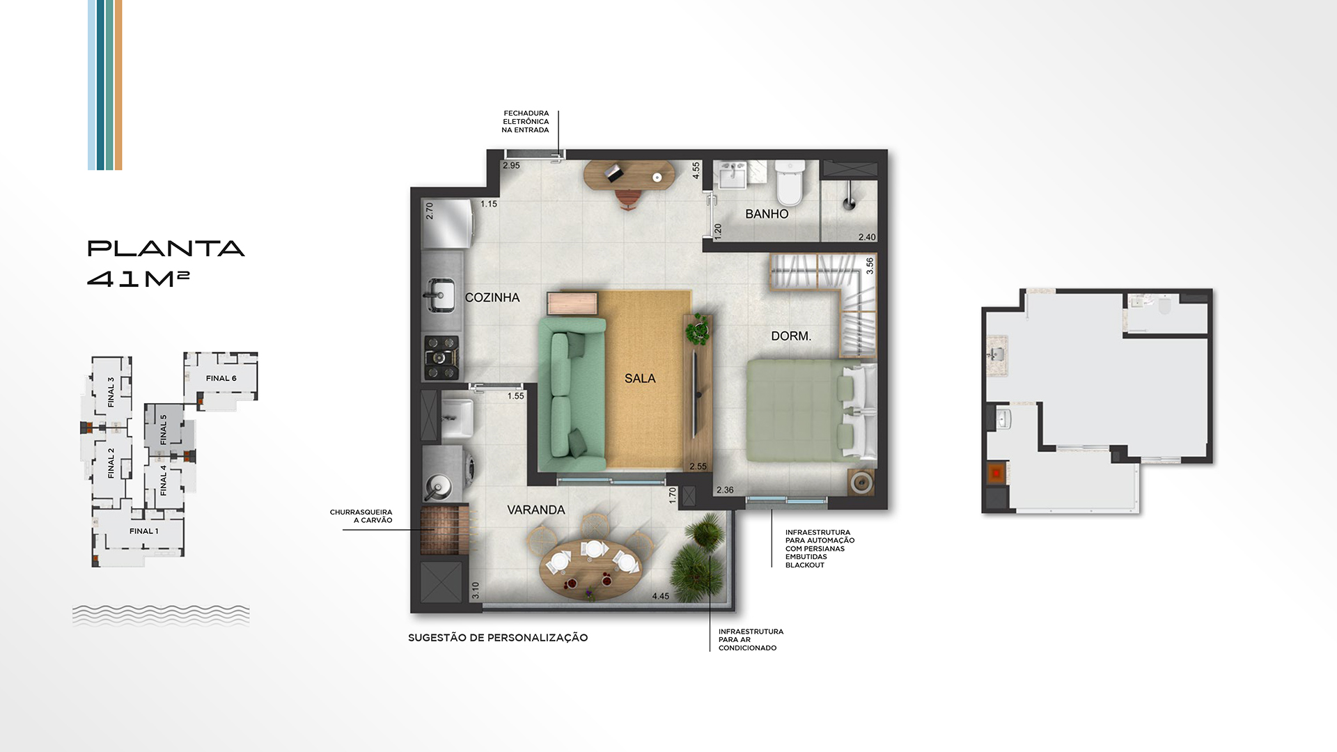 Apartamento novo a venda | 55 metros | Massaguaçu