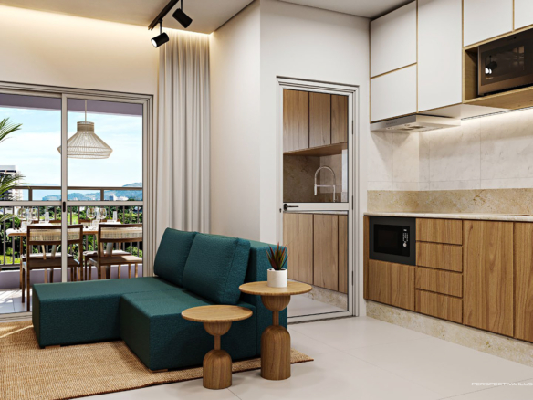 Apartamento novo a venda | 55 metros | Massaguaçu