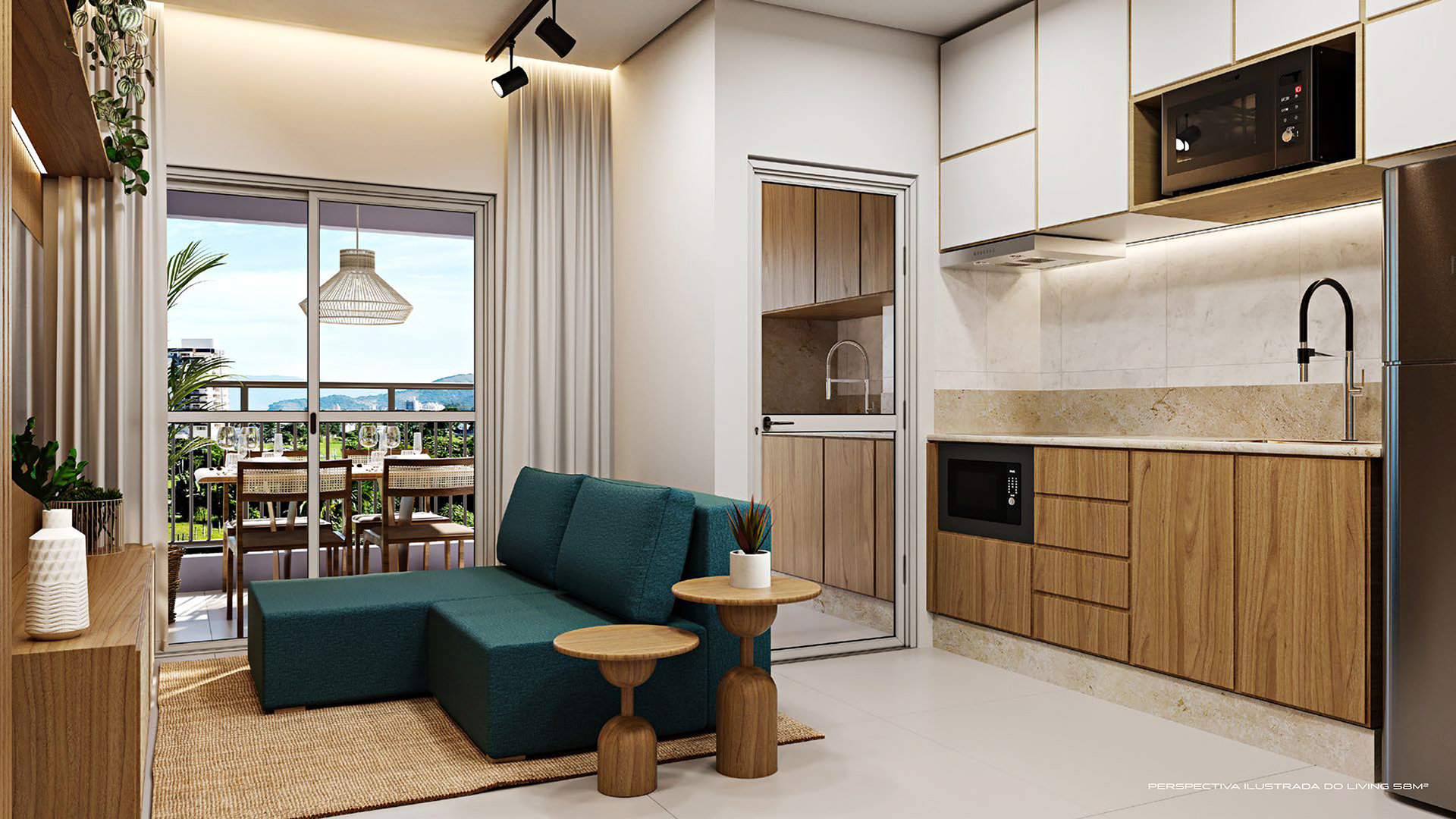 Apartamento novo a venda | 55 metros | Massaguaçu