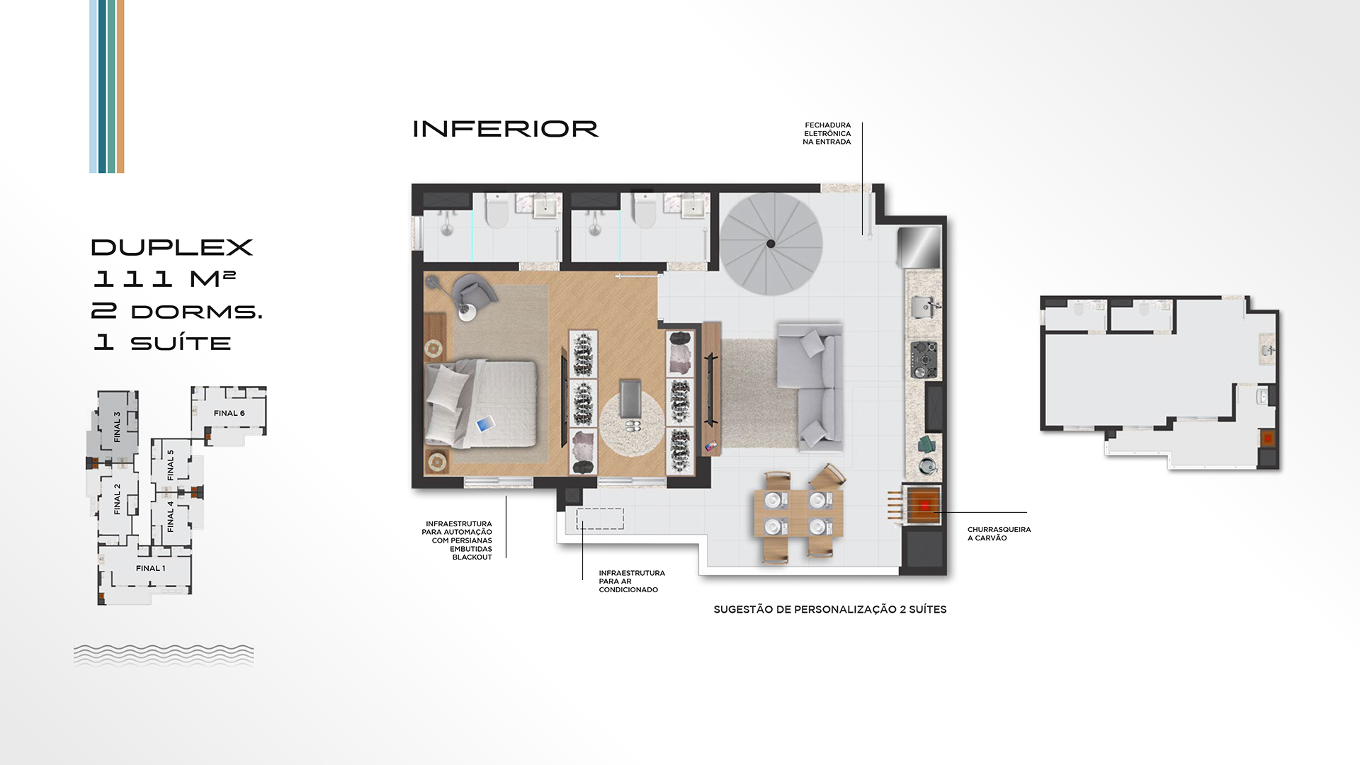 Apartamento novo a venda | 55 metros | Massaguaçu