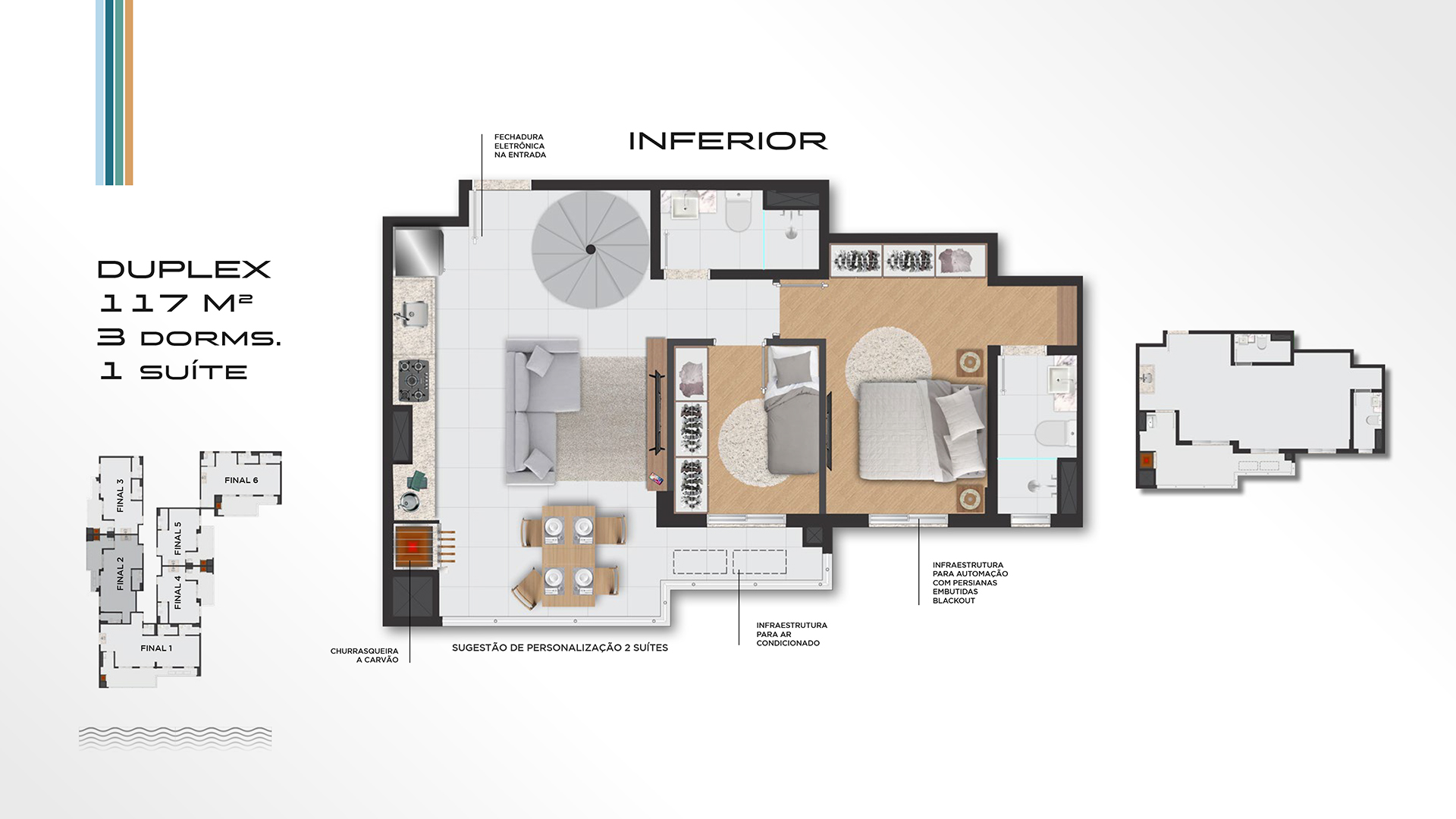Apartamento novo a venda | 55 metros | Massaguaçu