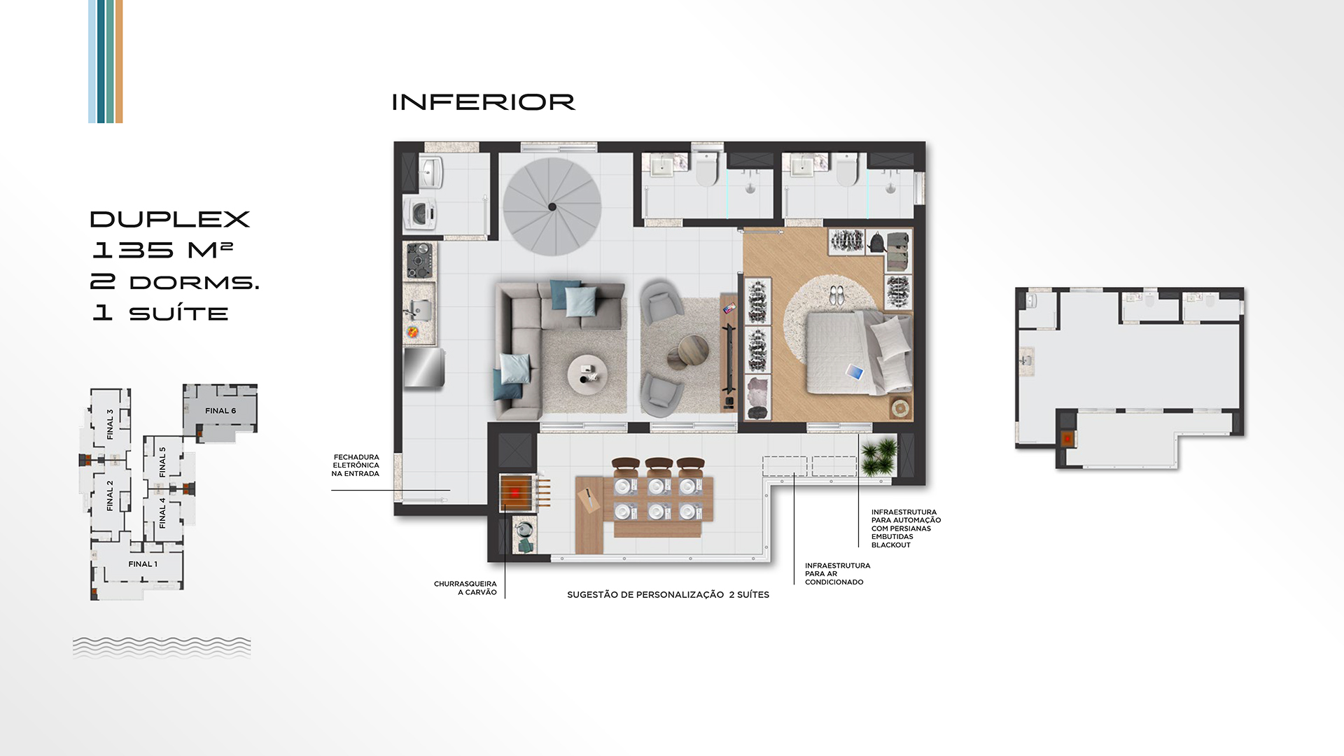 Apartamento novo a venda | 55 metros | Massaguaçu