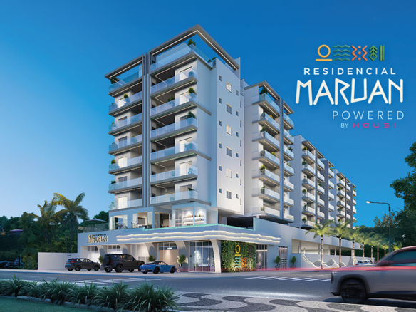 Apartamento novo a venda | 72 metros | Vista mar e montanha | Aruan