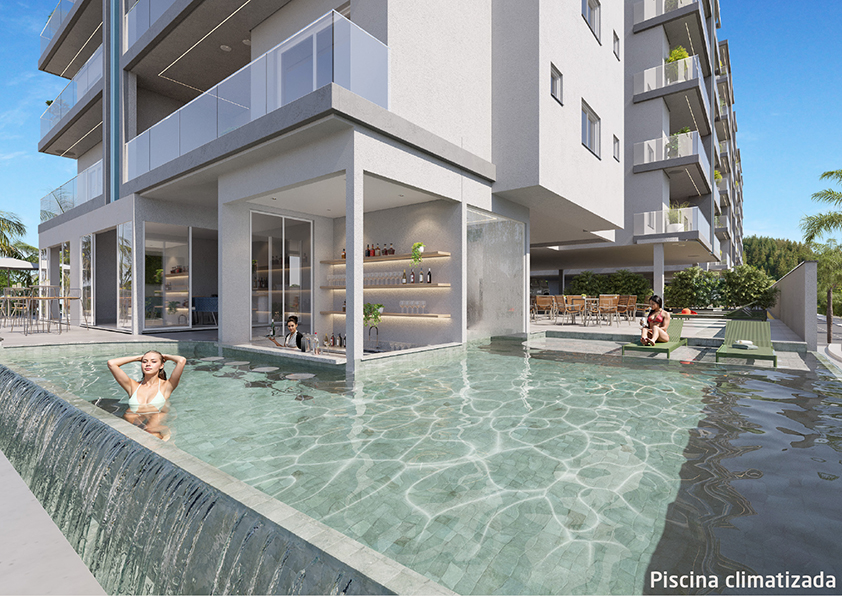 Apartamento novo a venda | 72 metros | Vista mar e montanha | Aruan