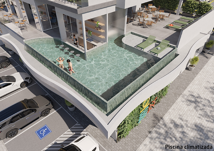 Apartamento novo a venda | 72 metros | Vista mar e montanha | Aruan