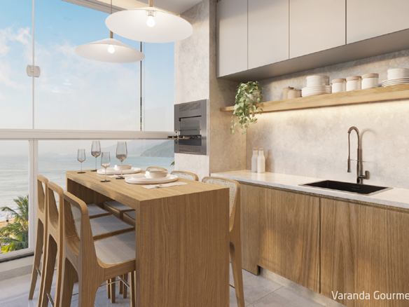 Apartamento novo a venda | 72 metros | Vista mar e montanha | Aruan