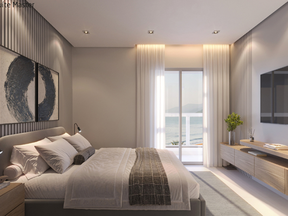 Apartamento novo a venda | 72 metros | Vista mar e montanha | Aruan