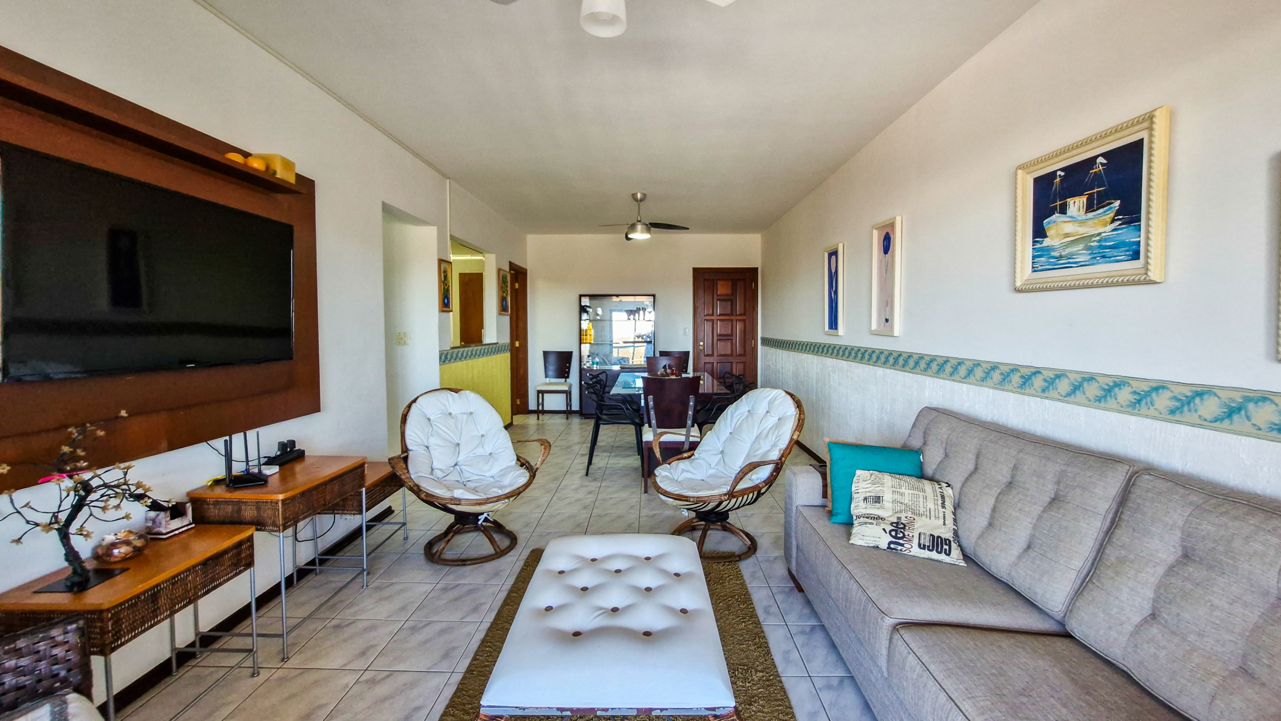 Apartamento à Venda ou locação no Condomínio Ilhas Canárias, Praia da Tabatinga, 3 quartos, com 137 m²