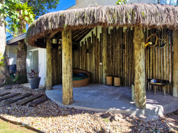 Casa Térrea Exclusiva na Praia da Tabatinga | 3 Suítes | Piscina | Espaço Gourmet