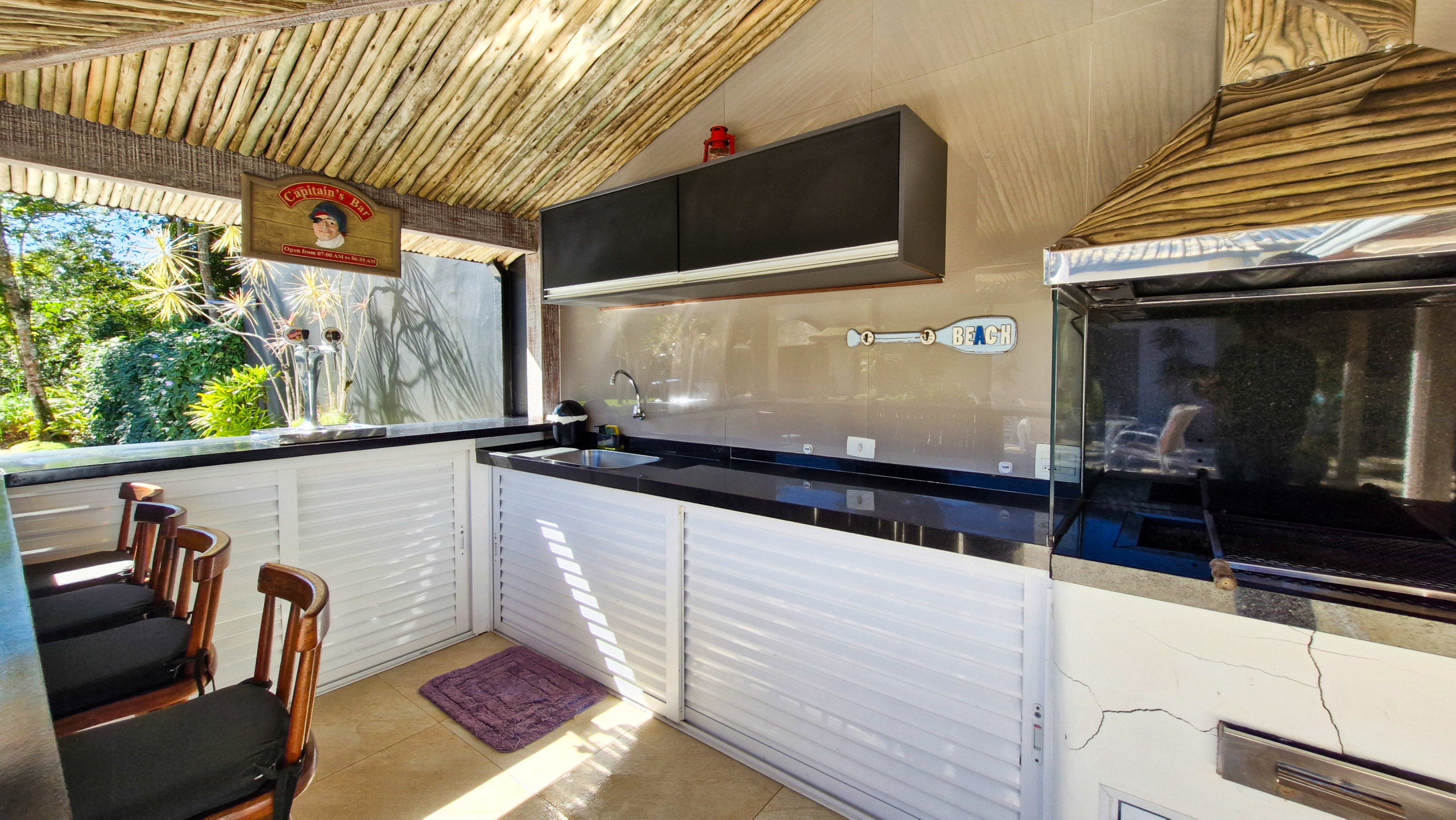Casa Térrea Exclusiva na Praia da Tabatinga | 3 Suítes | Piscina | Espaço Gourmet