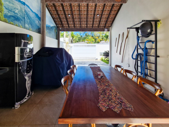 Casa Térrea Exclusiva na Praia da Tabatinga | 3 Suítes | Piscina | Espaço Gourmet