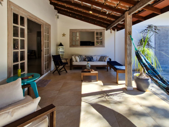 Casa Térrea Exclusiva na Praia da Tabatinga | 3 Suítes | Piscina | Espaço Gourmet